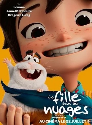 Affiche du film LA FILLE DANS LES NUAGES