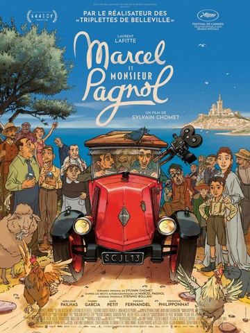 Affiche du film MARCEL ET MONSIEUR PAGNOL