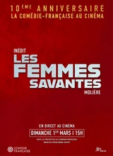 Affiche du film LES FEMMES SAVANTES