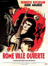 Affiche du film ROME, VILLE OUVERTE