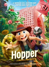 Affiche du film HOPPER ET LE SECRET DE LA MARMOTTE