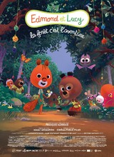 Affiche du film EDMOND ET LUCY LA FORET C EST L AVENTURE